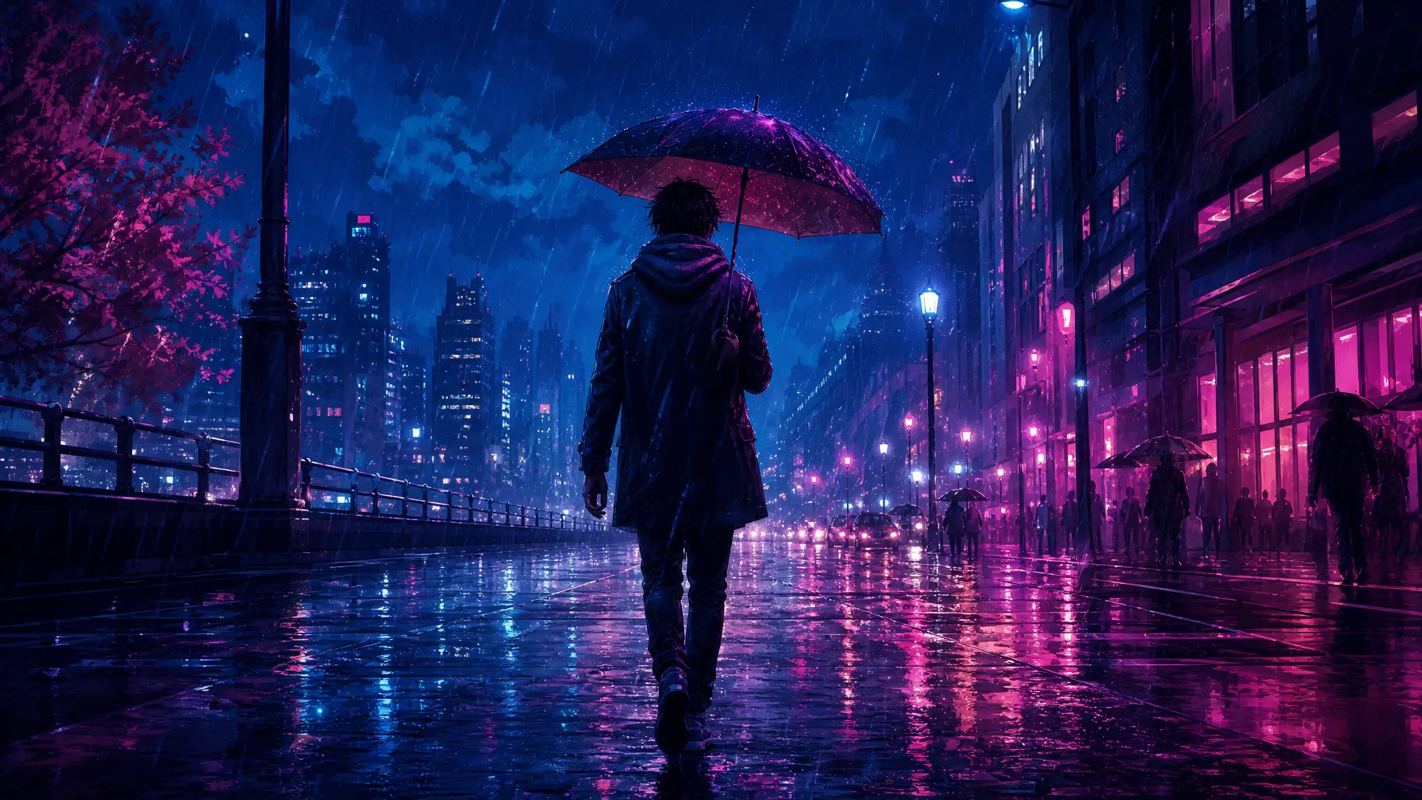 Atmospheric poster for the POV: Walking Home Alone at 2 AM template